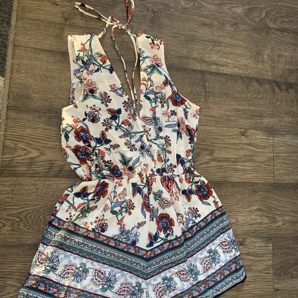 ILLA ILLA Floral tank top romper - Picture 4 of 7